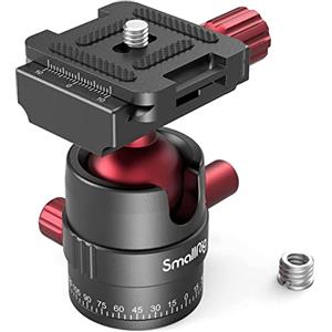 SMALLRIG Mini Treppiede Flessibile a 360° Testa Sferica con Fissaggio a Vite 1/4 per Canon per Sony per Nikon per Panasonic per DSLR, per GoPro, per Smartphone - 3034