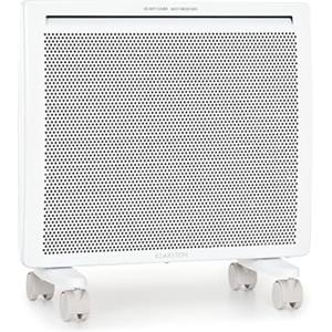 Klarstein Stufa Elettrica Basso Consumo, Stufa Elettrica 1000W, Termoconvettore Elettrico a Parete con Termostato, Termosifone Elettrico Basso Consumo, Calorifero Riscaldamento Portatile