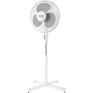 BLACK+DECKER BXEFP40E Ventilatore a Piantana, 40 W, Plastica, Bianco