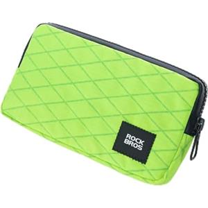 ROCKBROS Portafoglio Cerniera Uomo Donna, Borsello Portatile per Monete Carta Credito Chiavi, Borsa Morbida e Piccola, Uso Quotidiano, Ideale per Ciclismo, Viaggi, Escursioni, Verde Fluorescente