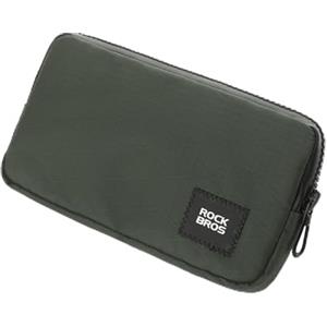 ROCKBROS Portafoglio Cerniera Uomo Donna, Borsello Portatile per Monete Carta Credito Chiavi, Borsa Morbida e Piccola, Uso Quotidiano, Ideale per Ciclismo, Viaggi, Escursioni, Verde Scuro