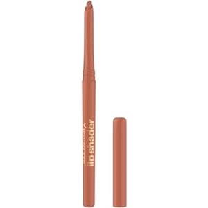Max Factor 2000 Calorie Lip Shader, 010 Nude Lines, Matita labbra twist-up, A prova di sbavature, Scivola facilmente, Lunga durata, 5g