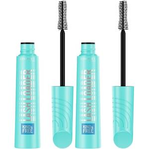 Rimmel London Mascara Kind & Free Lash Loader Black (Confezione da 2)