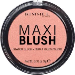 Rimmel London Fard in Polvere Maxi Blush, Powder Blush Pesca a Lunga Durata, Formato Maxi, 001 Third Base, 9 g
