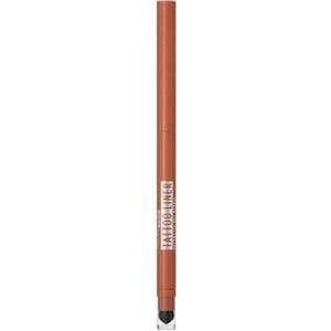 Maybelline New York Matita Occhi in Gel Sfumabile, Effetto Smokey Eyes, Tenuta Fino a 36H, Formula Waterproof a Prova di Sbavature, Tattoo Liner Automatic Gel Pencil, Tonalità: Copper Nights