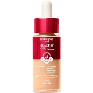Bourjois Healthy Mix Serum Foundation,Fondotinta & Siero In Una Bottiglia, Luminosità & Idratazione Istantanee, Formula Vegana, Effetto Luminoso, Idratazione Fino a 24 Ore,#51W Light Vanilla, 30 ml