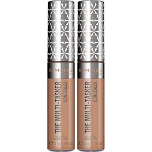 Rimmel London The Multi-Tasker Concealer, Correttore Occhiaie e Imperfezioni Illuminante, Formula Waterproof a Lunga Durata, 065 Rose Honey (Confezione da 2)