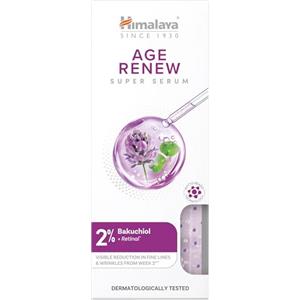 Himalaya Super Serum Age-Renew Siero anti-età idratante con retinale, bakuchiol e squalano - Antirughe e rassodante per conservare una pelle liscia e giovane, 30ml