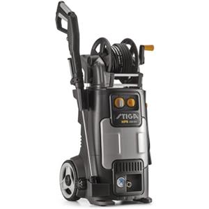 STIGA HPS 650 RG Idropulitrice Ad Alta Pressione, 2800 W, 150 bar, 550 l/h - Avvolgitubo Integr., Manico Telescopico - Pulizia Veicoli, Cortili E Piscine