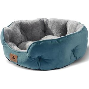 Asvin Cuccia per cani di piccola taglia, cuccia per gatti da interni, cuccia per animali domestici per cuccioli e gattini, extra morbida e lavabile in lavatrice, con fondo Oxford antiscivolo e