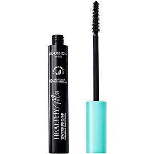 Bourjois Healthy Mix Clean Mascara Waterproof, 001 Black, Formula Avvolgente e Volumizzante,Vegan, A lunga durata, Con Burro di Karité e Olio di Jojoba.Testato Oftalmologicamente 10 ml