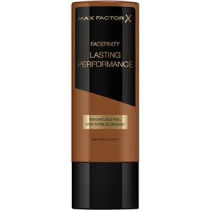 Max Factor - Fondotinta Liquido Lasting Performance - Alta Coprenza, Finish Matte e Lunga Durata - 130 Mahogany - 35 ml