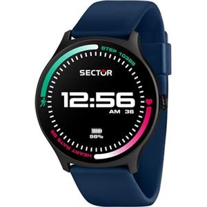 Sector No Limits Smartwatch Uomo, Digitale, 51 mm, Cinturino in Silicone, Collezione S-06, Regalo Compleanno