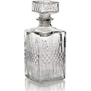 Gicos Bottiglia Decanter Whisk in Vetro con Tappo ermetico 900 ml 9 * 24 cm AUT-773006