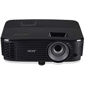 Acer MR.JSA11.001 Proiettore con Risoluzione SVGA (800x600), Contrasto 20.000:1, Luminosità 4.000 ANSI, Formato 4:3, Connessione VGA, HDMI, Durata della Lampada 5.000 h, Speaker Integrati, Nero