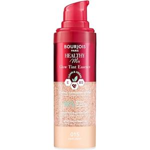 Bourjois Healthy Mix, 015 Fair Light, Glow Tint Essence, Effetto Filtro Pelle Nuda, Finish Luminoso, Idratante Colorato, Texture Rinfrescante, Formula Vegana e Clean, 30 ml