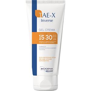 BIOGENA TAE-X Inverse Vitiligo Suncare 50 ml - Fotoprotettore Attivo per Aree Cutanee Depigmentate con Protezione SPF 15 e UVA PF 30