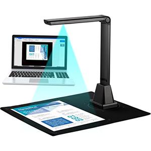 Taruor G500TS-R Scanner con fotocamera per documenti ad alta velocità Dimensioni di acquisizione da 5 Megapixel Supporto per scanner portatile A4 Funzione OCR multilingue File Scansione di codici a barre