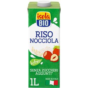 ISOLABIO ISOLA BIO RISO NOCCIOLA DRINK
