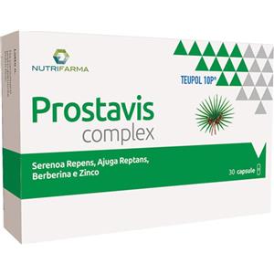 Aqua Viva Prostavis Complex Integratore Funzionalità Prostatica e Vie Urinarie, 30 Capsule