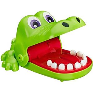 Hasbro Gaming, Cocco Dentista, Gioco da Tavolo per Bambini e Bambine dai 3 Anni in su, Estrai i Denti del Coccodrillo Ma Non Farti Mordere, 2 o più Giocatori