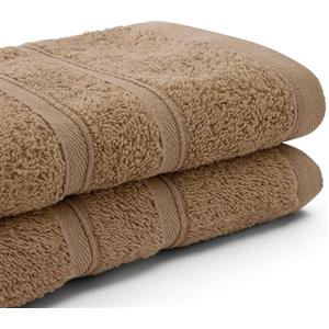 Bassetti Set 1+1 Asciugamano E Ospite, Corda, 100% Cotone, 40X60/60X100 cm, 2 Asciugamani, Morbidi Assorbenti E Lavabili In Lavatrice