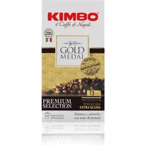 Kimbo Caffè Macinato Gold Medal, 250g | 1 Confezione da 250 g di Caffè Ideale per Moka, Intensità 12/13, Tostatura Extra-Scura