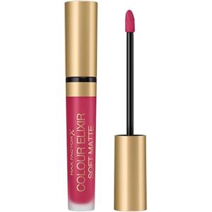 Max Factor Colour Elixir Soft Matte, Rossetto Matte Lunga Durata Idratante, 25 Raspberry Haze