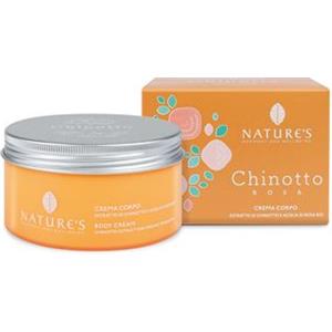 Bios Line Chinotto Rosa Crema Corpo 200 ml - Idratazione profonda con estratto di chinotto e acqua di rosa bio
