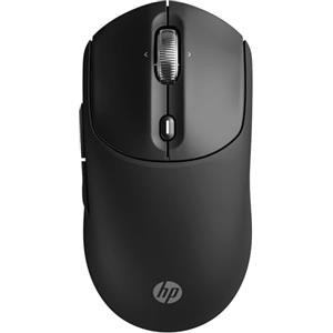HP 700 Mouse Wireless Ricaricabile, Bluetooth 5.2, USB 2.4 GHz, 7 pulsanti programmabili, fino a 30 giorni di autonomia, 6000 DPI, Compatibile con Windows, macOS, ChromeOS, iOS e Android, Nero