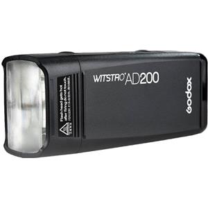 Godox Witstro AD200 Flash Portatile 200Ws con 2 Teste Flash e Garanzia di 5 Anni