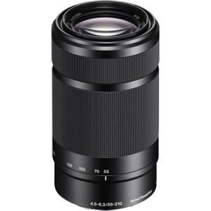Sony Lens SEL 55-210 mm F4.5-6.3 black
