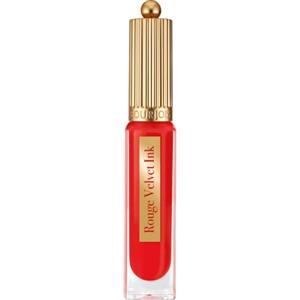 Bourjois Rouge Velvet Ink, Rossetto Opaco Liquido a Lunga Durata, 08 Coquelic'hot, 3.5ml