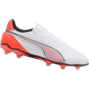Puma Scarpe Uomo King Match Fg/ag Arancio/bianco, Taglia: 9,5 UK - 44, arancio/bianco