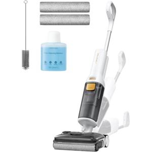 roborock F25 GT Gen2 Set Aspirapolvere e Lavapavimenti Senza Fili, Pulizia Completa 20 kPa, Autopulizia ad Alta Temperatura fino a 90 °C, Inclinazione 180°, Pulizia a Doppio Bordo per Pavimenti