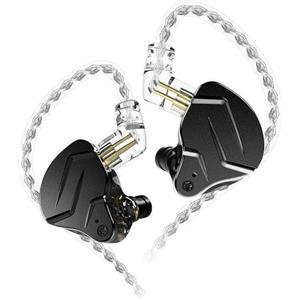 KZ Auricolari in-ear KZ senza microfono 7-40kHz 25ohm 112dB 3.5mm cavo 1.25m Oro Nero [ZSN PRO X]