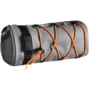 QLoztyse Accessori per Borsa da Manubrio per Bicicletta in Tessuto Oxford con Tracolla, Borsa a Tracolla, Custodia per attività All'aperto, Grigio Chiaro