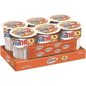 Generico Thè Pesca Bevanda con Infuso Vero di Foglie di Thè a Pesca in Brick per estathe 6x200ml