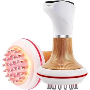 Dr.Rehabi Massaggiatore Anticellulite Apparecchio Drenaggio Linfatico EMS con Calore | per Pancia, Gambe, Braccia, Glutei, Dispositivo Massaggio Linfodrenaggio & Anti Lipedema-Regalo per Uomo, Donna, Papà e Mamma