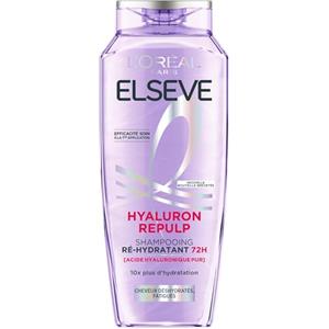 L'Oreal Paris L'ORÉAL PARIS - Shampoo purificante 72 ore per pelle capelu grassa - complesso con acido salicilico e ialuronico - Protocollo di cura dei capelli - Elseve Hyaluron Pure - 300 ml