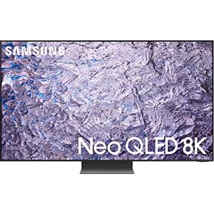Samsung TV 85" QE85QN800CTXZT NEO QLED 8K, Quantum Matrix Technology Pro, Neural Quantum Processor 8K, Infinity One Design, Gaming Hub, Dolby Atmos e OTS+, Titan Black