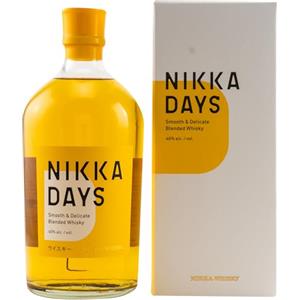 Nikka DAYS Smooth & Delicate Blended Whisky 40% Vol. 0,7l in Giftbox, 70cl