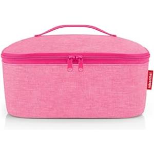reisenthel coolerbag XL twist silver - borsa frigo XL in tessuto poliestere di alta qualità - ideale per picnic, shopping e in viaggio, Couleur:twist pink