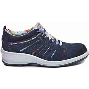 Base Protection Tifanny Scarpa Antinfortunistica, da Donna, Blu, Taglie 36