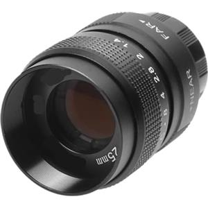 Generico Compatibile con il kit obiettivo cinematografico Samsung 25mm F1.4 C-Mount for la serie NX