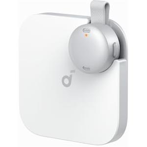 soundcore Work Registratore Vocale AI by Anker, per Riunioni, con Trascrizione e Riassunti Automatici con AI, Indossabile, 64 GB, 150+ Lingue, Certificato MFi, 300 Min/Mese Inclusi, USB-C, Bianco