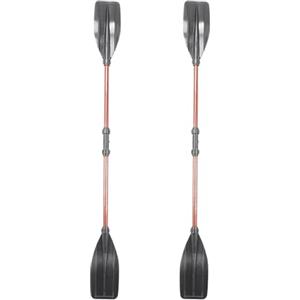 Bvizyelck Pagaia per Kayak Regolabile, 2PCS Pagaia Kayak Alluminio Doppia Remi, Pagaie per Kayaks da Canoa Gonfiabile, Coppia di Remi per Canoa Kayaks Gonfiabile Barche Gommone
