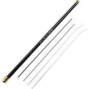 DawnDream Canna da Pesca Fissa Alto Carbonio 8m 9m 10m 11m 12m 12m 13m Power Hand Pesca Canna da Pesca Ultra Hard Super Light Telescopic Stick con Punta di Ricambio Canna da Pesca