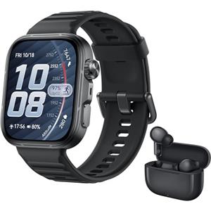 HUAWEI WATCH FIT 5 Pro Smartwatch Nero+FreeBuds SE 4 Nero, GPS, ECG, 1,92'' Display FullView e Vetro Zaffiro, Pagamento NFC, Modalità Sport Outdoor, Monitoraggio della Salute, Batteria a lunga durata