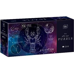 Interdruk - Puzzle 250 Zodiac, 04 Cancro, 48×33 cm, PUZ250ZS4C